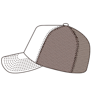 5 Panel Trucker Hat